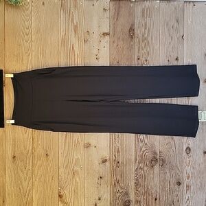 Susana Monaco Size Small Black Hugh Rise Wide Leg Pants